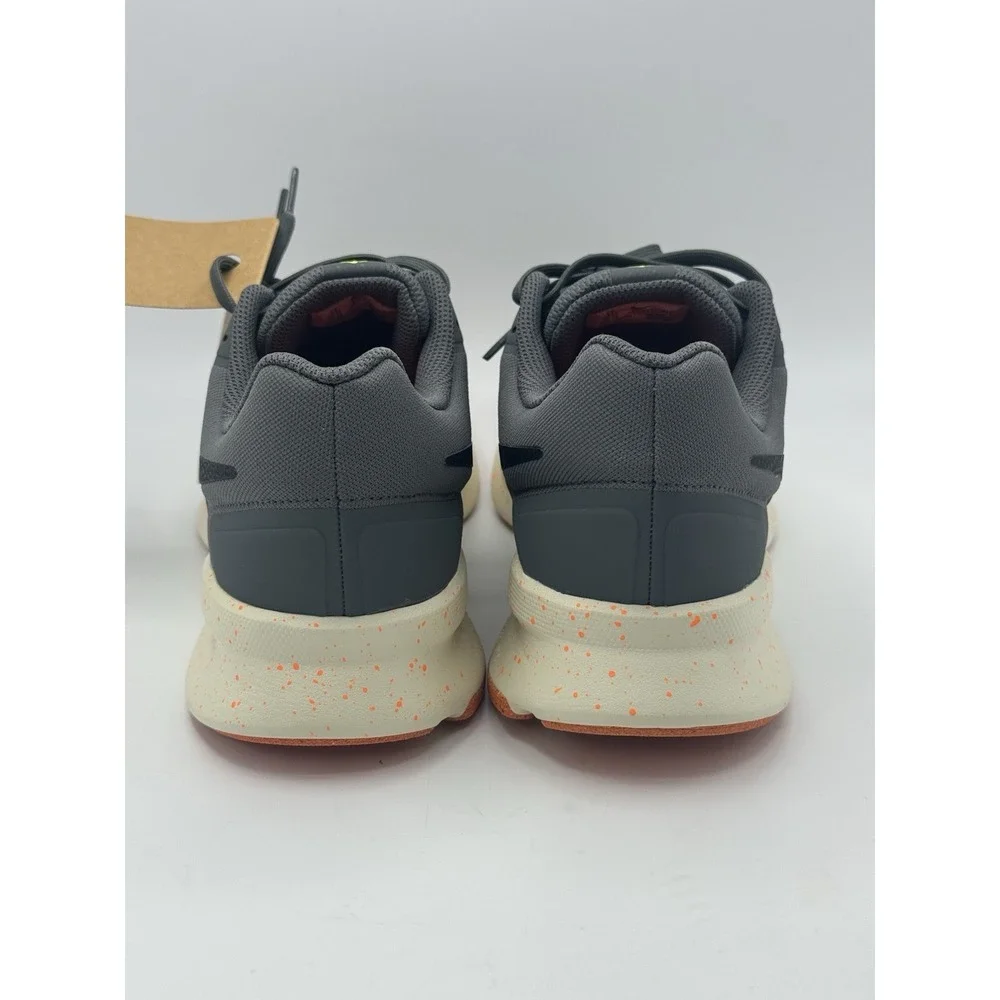 Nike Run Swift 3 Mens Running Shoes Iron Grey-Orange HV5226-068 Size 11